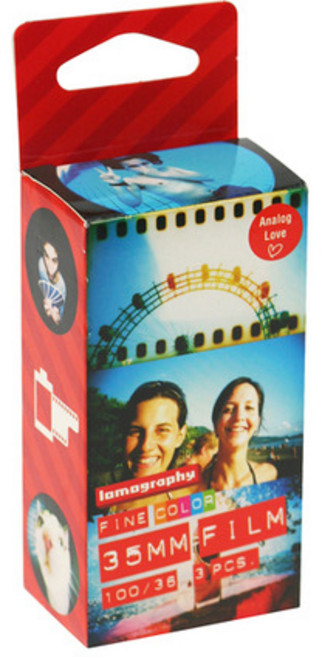 로모그래피 135 컬러필름 100 36장 1롤, 1개