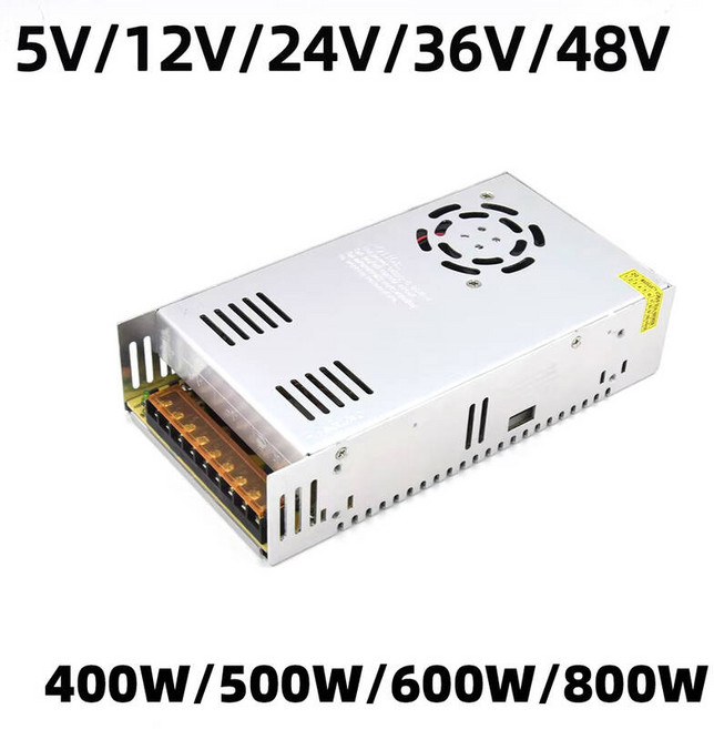 400W 500W 600W 스위칭 POWER LOGIC 공급 장치 조명 변압기 AC 110V 220V DC 5V 12V 24V 36V 48V 소스 어댑터 Le, 36V 16.7A 600W