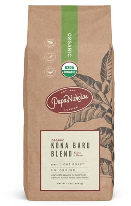PapaNicholas 커피 원두 패밀리 리저브 코나 바루 블렌드 355ml, 1개