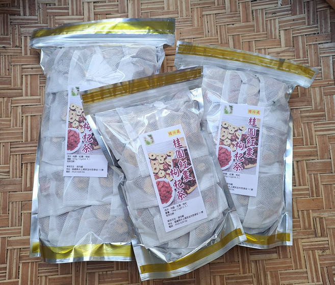沖泡穀粉小舖 桂圓紅棗枸杞茶 養生茶飲 無添加 獨立茶包 12入 144g, 12g, 1套, 12個裝