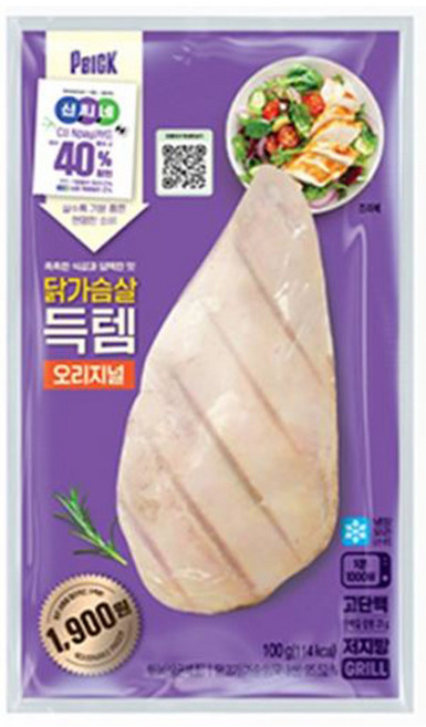 PBICK 닭가슴살득템 오리지널 즉석조리 100g, 9개