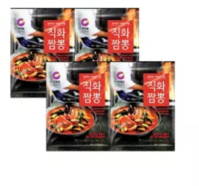 청정원 직화짬뽕분말 96g 4개