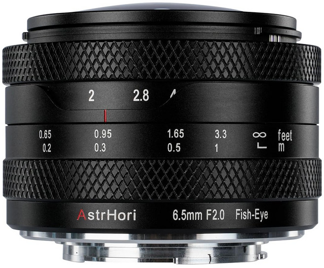 AstrHori 6.5mm F2.0 Fish-Eye X마운트 블랙[2년 보증·]