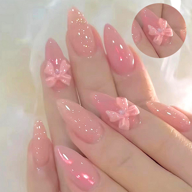 딜라이프 붙이는 네일 아트 팁 인조 손톱 press on nails, 1개, Z864