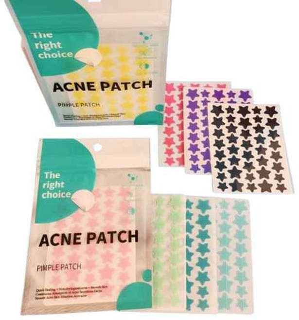 노케이 별모양여드름패치 스팟 스티커 별 귀여운, 1개, 검은색 40캡슐/총 3매 (하드커버 패킹)