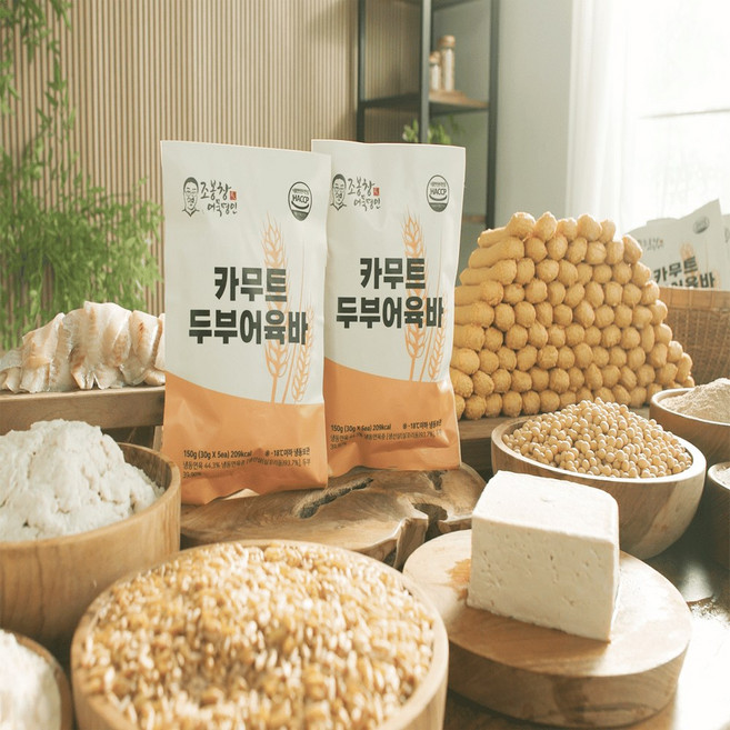 [홈쇼핑] 조봉창명인의 카무트 두부어육바 어묵바, 80개, 30g