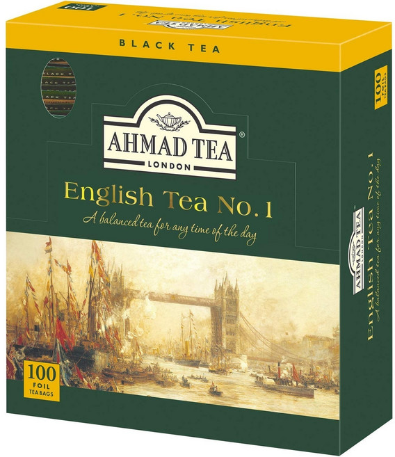 AHMAD TEA 英式紅茶包 100入裝, 1個, 200g