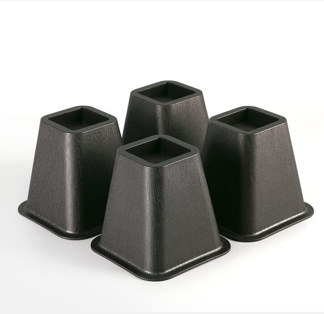 침대다리높이기 높이조절 받침대 병원 보호자 침대 가구 책상 다리 보강 지지대, 1개