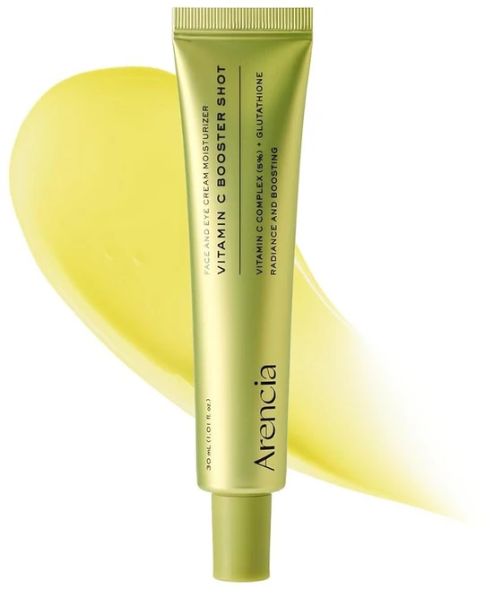 Arencia 비타민 C 부스터 세럼 글루타티온 나이아신아미드 및 E 함유 글로우 피부용 29.9ml(1온스), Arencia 비타민 C 부스터 세럼, 글루타티온, 나, 1개 - 쿠팡
