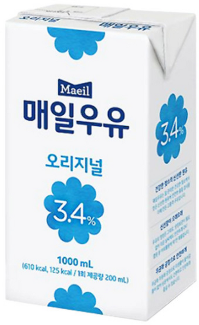 매일우유 3.4 오리지널 멸균 흰우유 1000ml 10팩/배송, 1L, 10팩