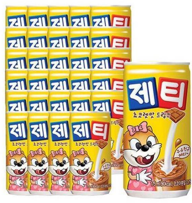 동서식품 제티드링크 초코 캔 입, 30개, 175ml