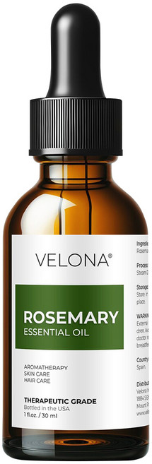 [베로나] 로즈마리 에센셜 오일 100% 천연 유기농 원액 유기농 아로마 테라피 추천, 1개, 30ml