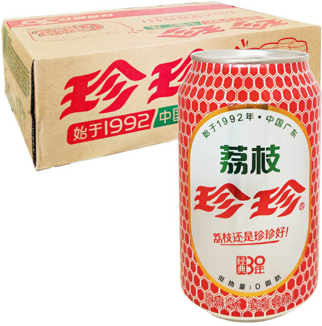 월월중국식품 리치진진 음료 1박스, 24개, 330ml