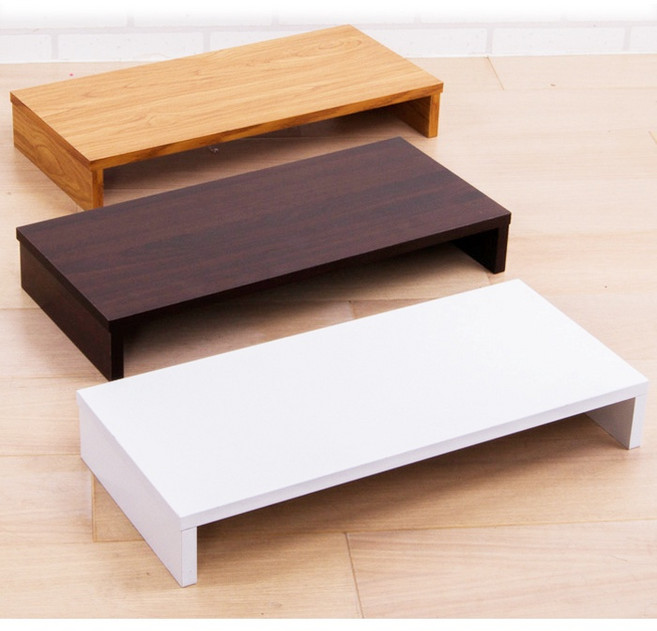 MIT 加厚1.5cm 低甲醛 防潑水 桌上型螢幕架 收納架 B-CH-SH239, 2入(長50寬20)不同色訂單備註留言