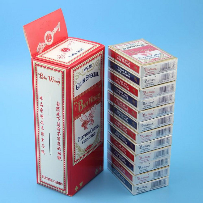 코어 보드게임 포카 텍사스 홀덤 바카라 카드 블랙잭 1줄(레드6매+블루6매)