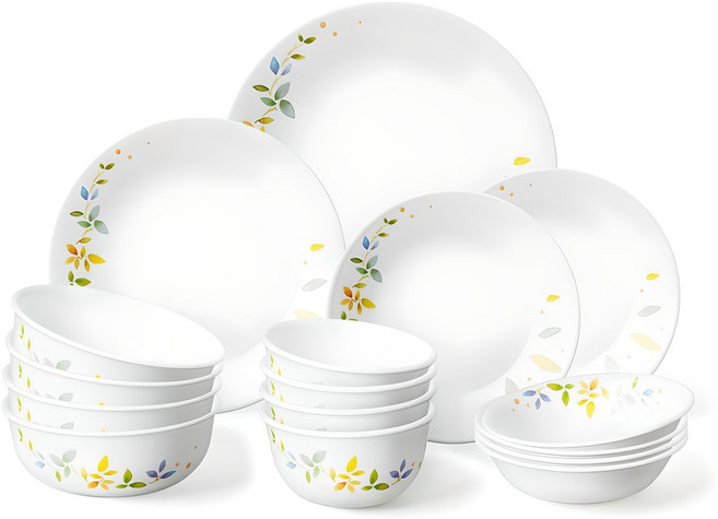 코렐 4인 식기세트 16p, 로맨틱가든, 식기 6종, 1세트