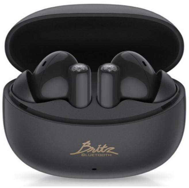 브리츠 노이즈캔슬링 무선 블루투스 v5.3 이어폰, AcousticANC7, BK (블랙)