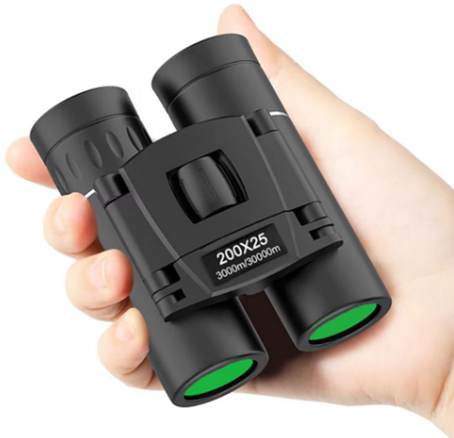 휴대용 고배율 미니 쌍안경 100배율 휴대폰 망원경 줌 공연 콘서트 등산