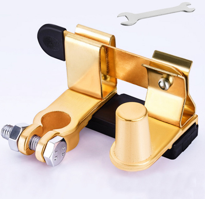 라인테크 배터리 전원 차단장치 밧데리차단기 방전방지 스패너 포함, LT-수직형, 1개