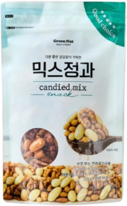 믹스정과, 1개, 200g