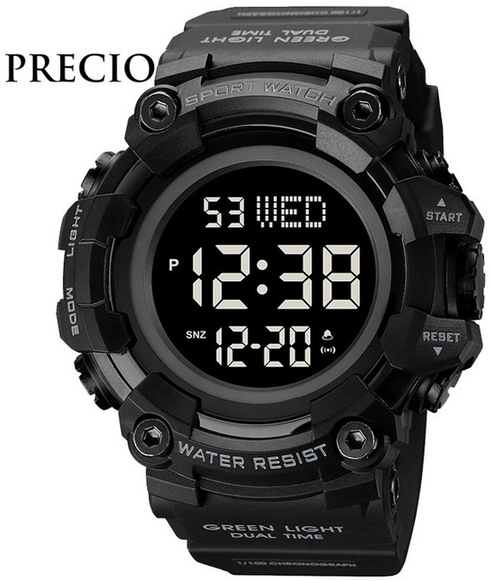 프레시오 남자 군인전자시계 방수군용시계 P2203-AG