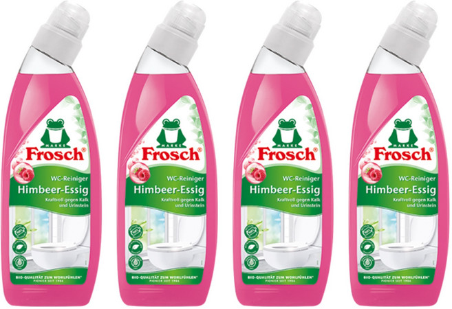 프로쉬 라즈베리 변기 세정제, 750ml, 4개