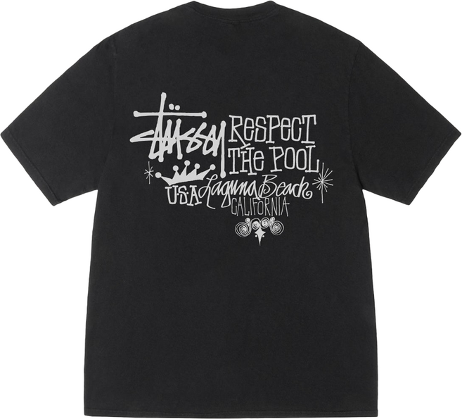 [국내 정품] 스투시 반팔 티 리스펙트 더 풀 피그먼트 다이드 티셔츠 1905152-BN