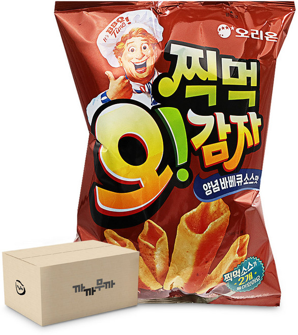 오리온 찍먹 오감자 양념바베큐소스맛 136g, 본상품, 14개