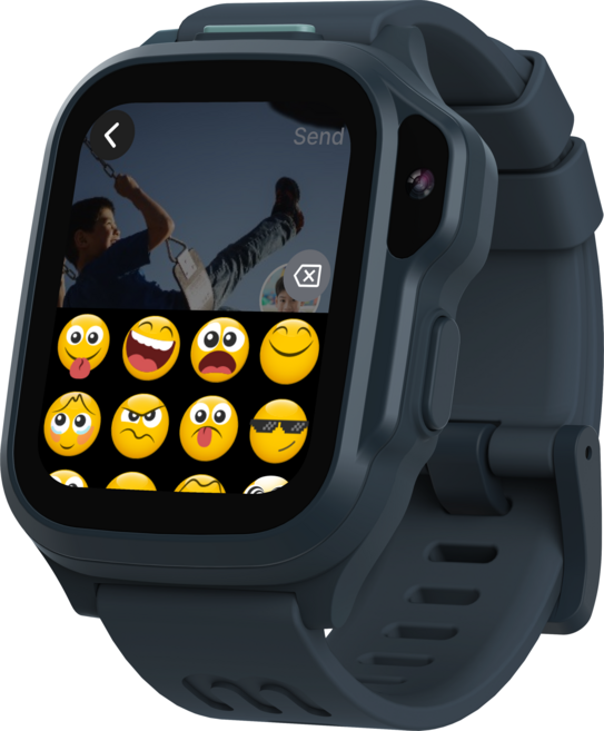 마이퍼스트 키즈워치폰 S4 초등학생 어린이 실시간위치추적 영상통화, GPS+Cellular, 50mm, 스페이스블루