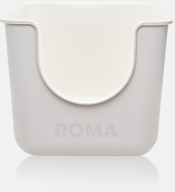 [ROMA]로마 굿똥-오픈형/ (옵션 확인 필수) 3종 세트 고양이화장실 평판형 초대형 특대형, 아이보리, 1개