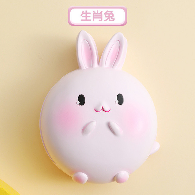 乳牙紀念盒 胎髮收藏裝牙齒收納盒, 陞級款-生肖兔 乳牙盒 禮盒套裝