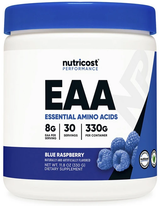 뉴트리코스트 에센셜 아미노 애시드 블루 라즈베리, 330g, 1개 - 쿠팡