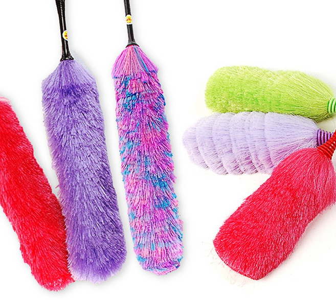 먼지떨이개 모음 먼지털이개 먼지떨이 먼지제거 먼지제거제 먼지떨이 먼지제거기 세차 청소 청소용품 미세먼지, 오필리아 더스터-미들형(그린), 1개