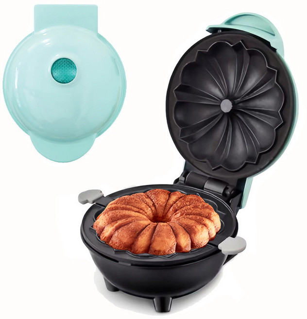 多功能鬆餅碗機 蛋糕機 蛋撻機 冰淇淋機 蛋捲機, 綠色 蛋糕機,英規  220V