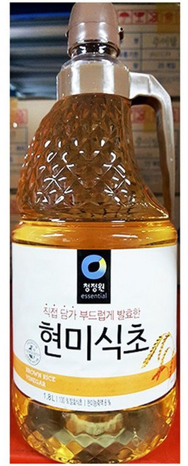 업소용 식당 식자재 재료 청정원 현미식초 대상 1.8L, 1개