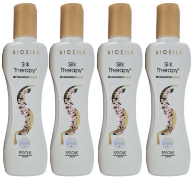 실크테라피 3D 볼류마이징 헤어 에센스, 60ml, 4개