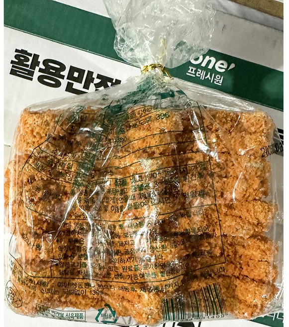 신승 치킨 까스 1kg 치킨 까스 냉동 닭고기, 초특가 신승식품 치킨까스(신승 100g x10입 1K), 100g, 10개