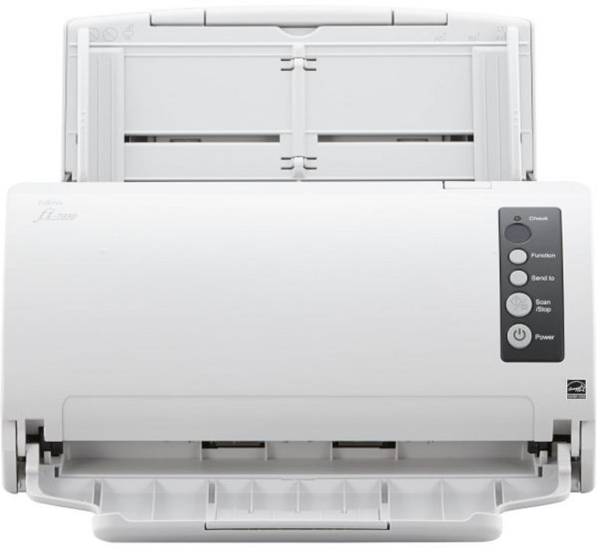 후지쯔 fi7030 컬러 문서 스캐너 PA03750B001 ADF 600 x DPI A4 27ppm 54 ipm 풀 스피드 화이트, 후지쯔 fi-7030 컬러 문서 스캐너 PA03750-