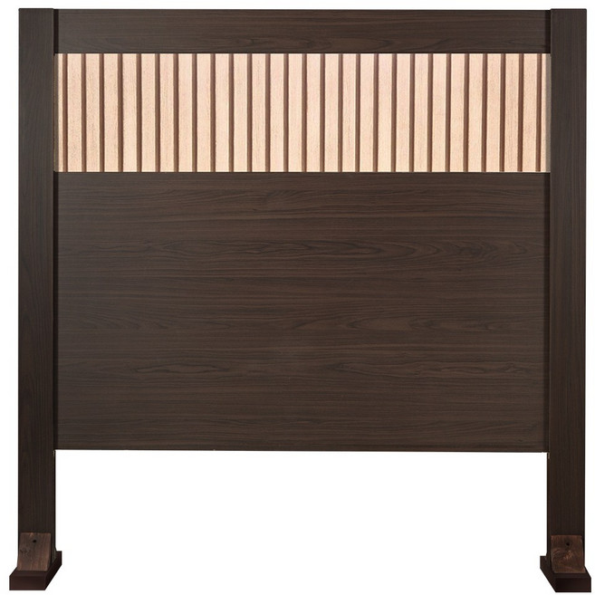 파티션 칸막이 가림막 가리개 공간불리 업소용 사무실 식당 카페 인테리어 필름파티션, 필름파티션  125번, 월넛