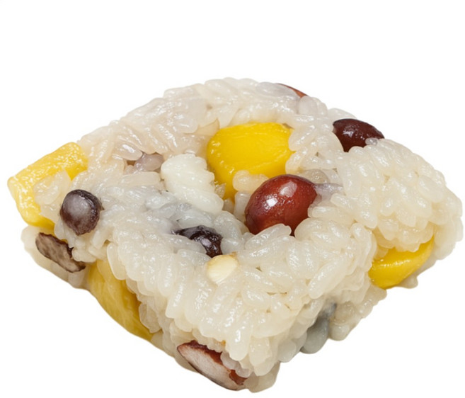 [수복당]마늘영양찰밥(냉동) / 개별포장 / 식사대용떡, 10개, 50g