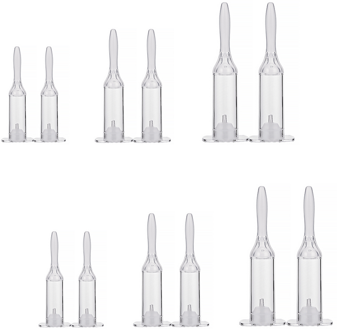 리빙로드 여행용 소분 앰플 공병 3종 세트, 1개, 투명