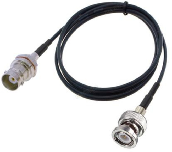 CCTV 카메라용 동축 연장 코드 점퍼 RG174 BNC 수 플러그-BNC 암 잭 커넥터 케이블 RG-174 50 옴 피그테일 RF, [03] 30CM, [10] BNC M to BNC WPF, 111) BNC M to BNC WPF - 30CM, 1개