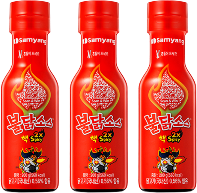 삼양식품 삼양 핵불닭소스 200g x 3개