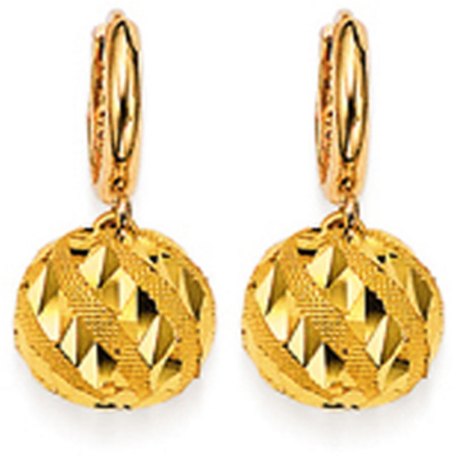 순금 귀걸이 4.87g (18k장식포함 합중량) 24k 99.9% t5015e