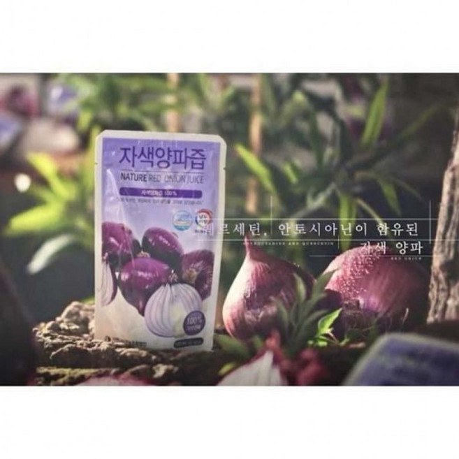EAS 자색 양파즙 100ml 120포, 1개, 1ml