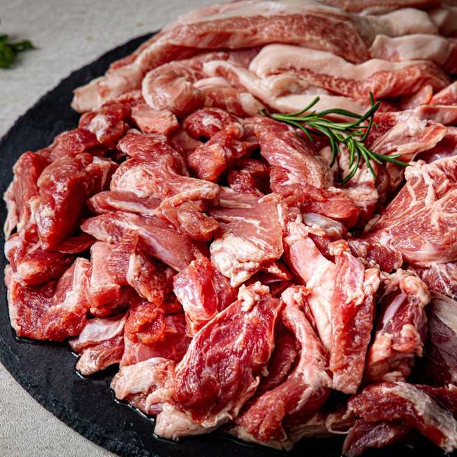 고기는 고기고 구이용 가성비구성 항정살+뒷고기모듬, 2개, 800g