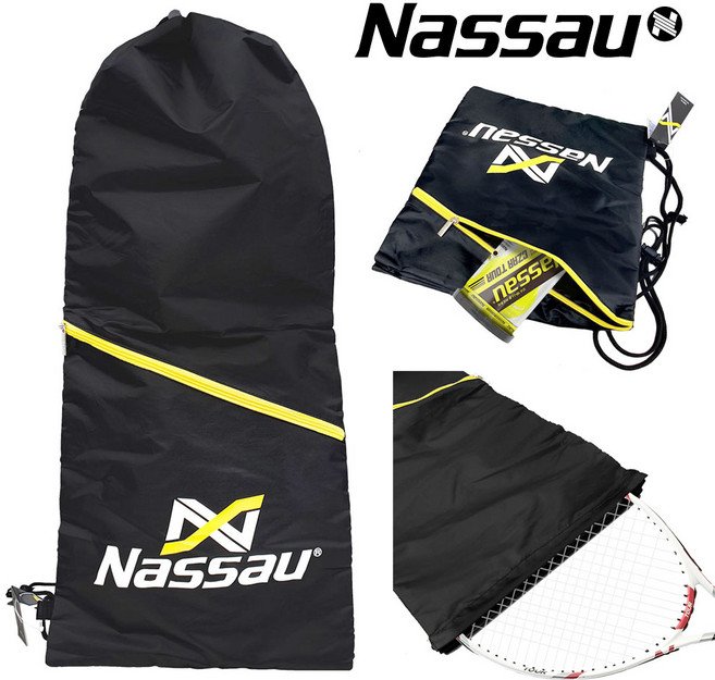 낫소 테니스라켓 가방 소프트백 TRSC-BK 배낭 풀커버, 테니스라켓 소프트백, 1개