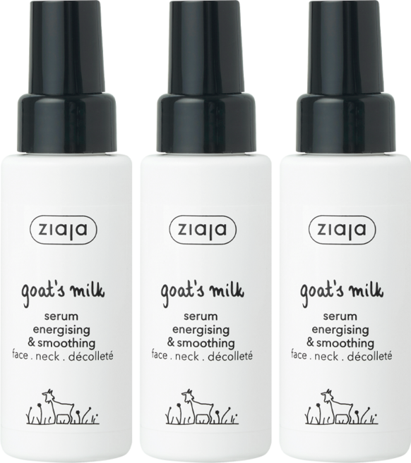지아자 산양유 고보습 비타민 수분 세럼, 50ml, 3개