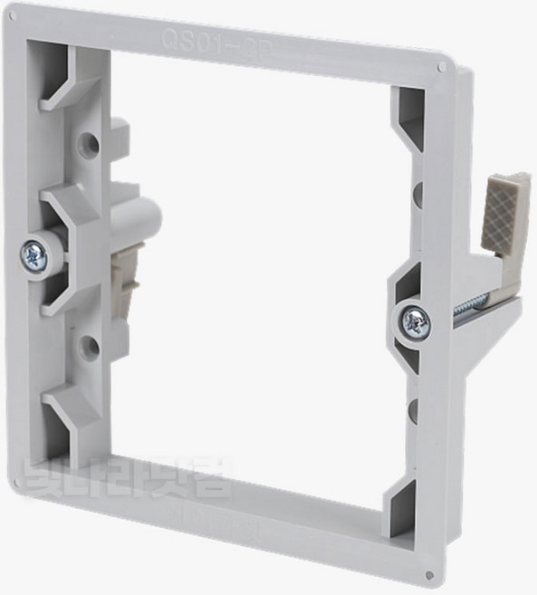 매입 서포트 콘센트 설치용 석고보드 보강대, 2개용 보강대, 1개