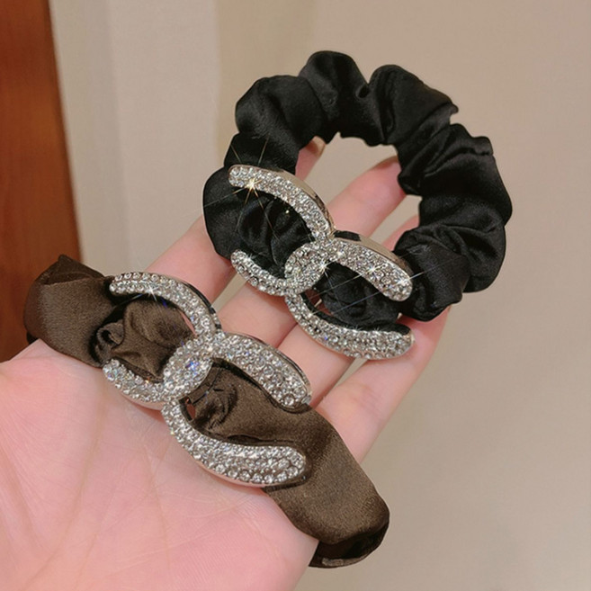 [hannal] CC 큐빅 헤어슈슈 2P세트